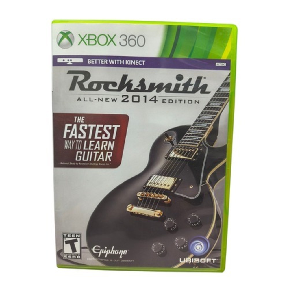 Ubisoft Microsoft Xbox 360 Rocksmith 2014 Edition Kinect No Cable